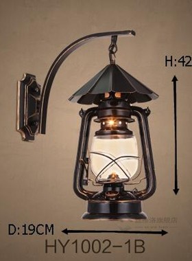 Multiple Chandelier lantern American rural pastoral luxury a