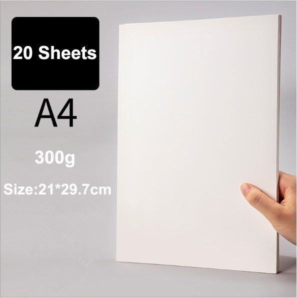 thicker 300g oil pastel painting paper square a4 oil pastel