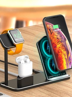 3 in 1 Wireless Charging Induction Charger Stand For IPhone