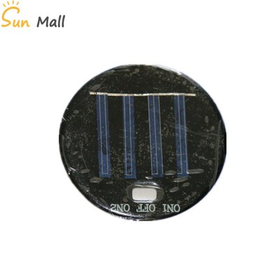 Polycrystalline silicon/Poly Solar Panel Round 77MM 2V 60A 0