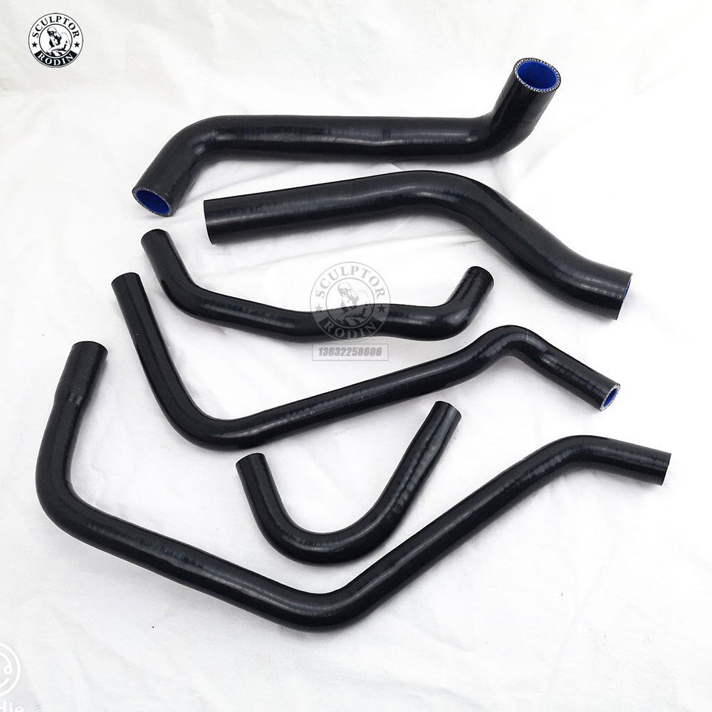 Silicone Radiator Hose For Alfa Romeo 156 2.0 (6pcs) RED/BL