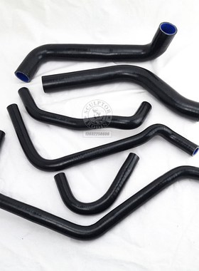 Silicone Radiator Hose For Alfa Romeo 156 2.0 (6pcs) RED/BL