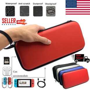 For Nintendo Switch Hard Shell Carrying Display Case EVA Bl