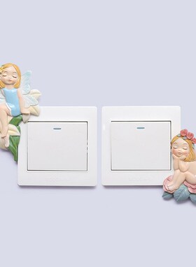 Flower Fairy tale rose character Switch Sticker Sunflower f