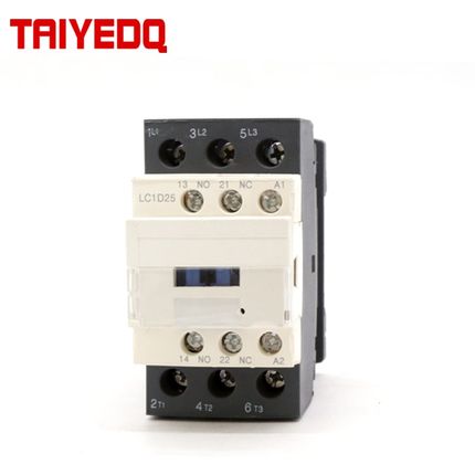 LC1 D25 AC Magnetic Contactor M7C Three phase Electric Cont