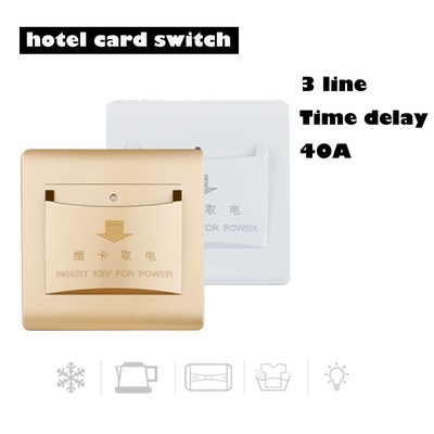 hotel energy saving switch 86 type card Insert for power 88