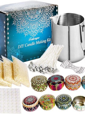 Candle Making Kit Beewax Candles Wick Craft Tools Set Pour P