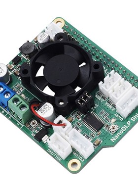 NanoDLP Shield V1.1 Expansion Board with DRV8825 Controlled