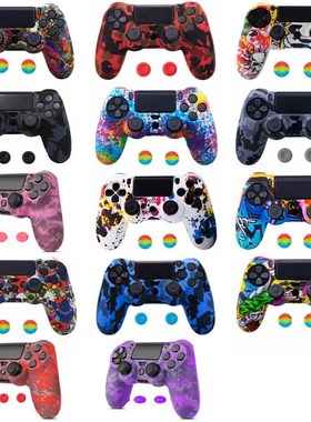 Multi color Silicone Protective Case Gamepad Cover For Play