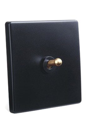 1 Gang High Quality Retro Classy Brass Toggle Light Switch