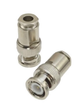 BNC male plug clamp RG58 RG142 LMR195 RG400 Cable RF Coaxia