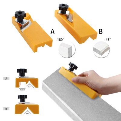 Plasterboard Planing Tool Flat Square Drywall Edge Chamfer W