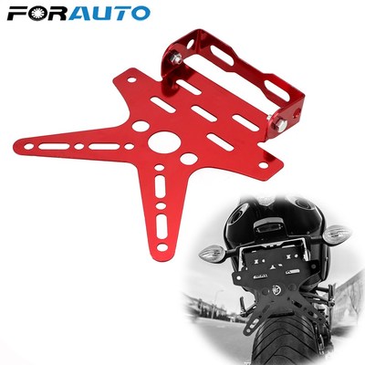 FORAUTO License Plate Decoration Aluminium Alloy Swallow Tai