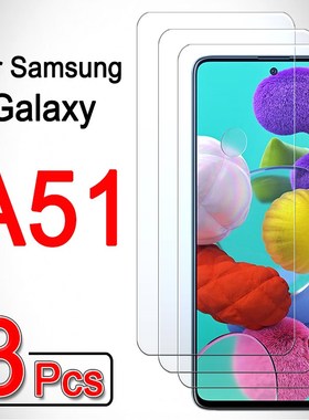 3 pcs protective for samsung a51 a 51 galaxy 5 1 glass scre