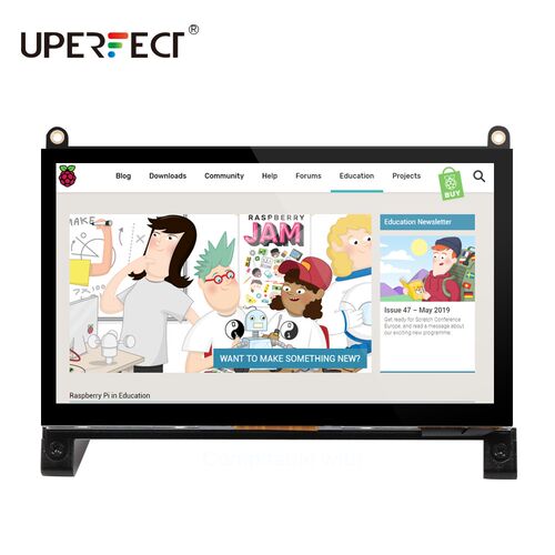 UPERFECT Raspberry Pi Touchscreen Monitor 7'' Protable Disp