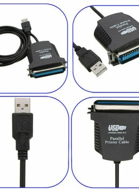 USB 2.0 to Parallel Adapter Cable 36-pin IEEE 1284 Printer C