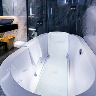 Non-slip BathTub Mat Suction  Bath Tub Pillow SPA Pillows Ne
