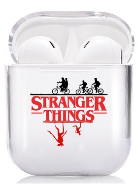 Stranger Things TV Series Clear Air Pod Pro Case Earphone F