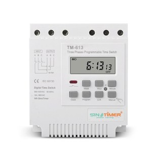 Three Phases 380V 7 Days Weekly Programmable Timer Relay Di