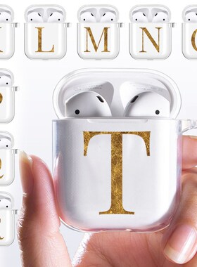 Letter Pattern Cases for Apple AirPods 1st / 2nd Generation