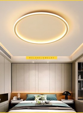 ltra-thin LED Ceiling Light Gold Round Square Rectangular Ce