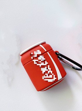 Drink bottle/Coke Soft Silicone Earphone Protective Case Co