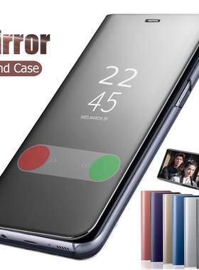 Smart Mirror Case for Oneplus Nord 8 7T Pro Cover Leather P