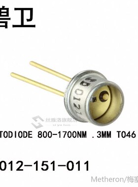 SD012-151-011 PHOTODIODE 800-1700NM .3MM TO46