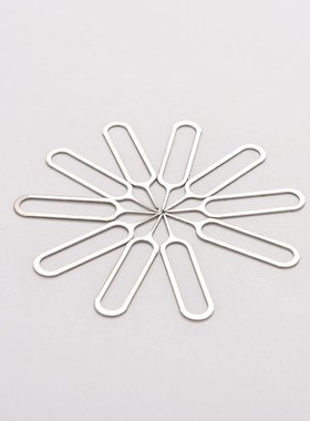 Hot! 10pcs/set Sim Card Tray Removal Eject Pin Key Tool Stai