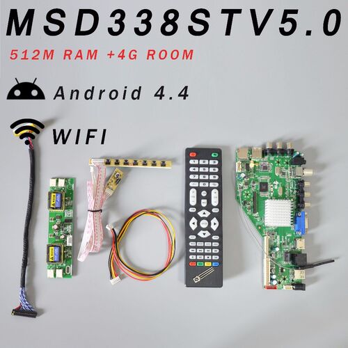 RAM 512M & 4G storage MSD338STV5.0 Intelligent Network TV Dr