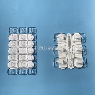 Kitchen Wall Bedroom Wall Transparent Removable Hook Strong