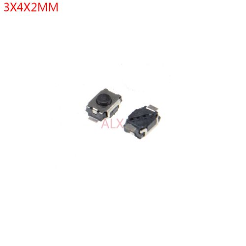 100PCS 3X4x2mm 2PIN smd TACT push button switch Micro key p