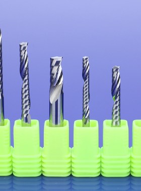 50Pcs AAA TOP Single Flute Spiral Cutter CNC End Mill Carbid