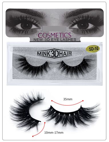 Hanging board SD eyelashes 3D mink  eyelashes Multilayer thi