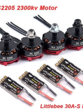 RS2205 2205 2300KV CW CCW Brushless Motor + LittleBee 30A BL