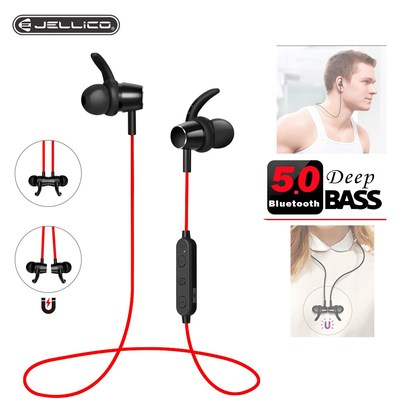 Jellico Earphone Bluetooth 5.0 Wireless Headset Magnetic Nec