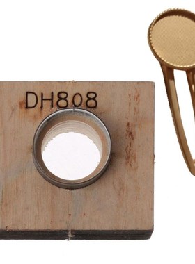 Cat Moon Round Hairclip Template Wooden Lasers Punching Die