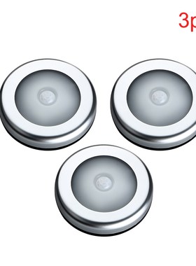 6Pc 6LED PIR Body Motion Sensor Activated Wall Light Night L