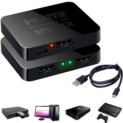 150PCS HDCP 4K HDMI Splitter Full HD 1080p Video HDMI Switc
