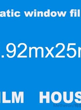 SNICE Adhesive 2D Transparent Static Cling  Window Film NO G