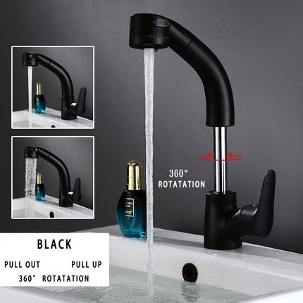 kitchen faucet Pull Out Pull Up swivel kitchen sink Faucet M