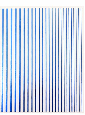 Gradient Stripe Wave Lines 3D Nail Art ers Self Adhesive Mul