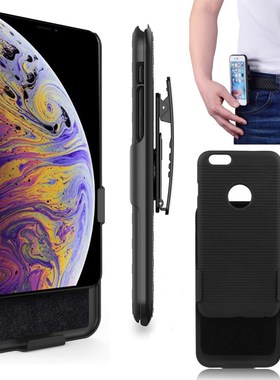 Running Sport Waist Belt Clip Slide Cover Shell Kickstand P