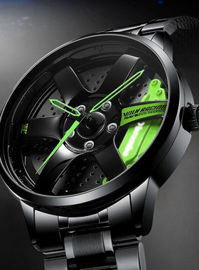 NIBOSI 2020 Car Rim Hub Wheel Watch Custom Design Car Rim Sp