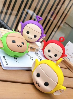 3D Cartoon Teletubbies Silicone Case for Airpods 1/2 Wirele