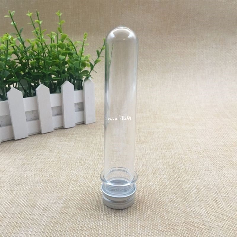 Plastic Test Tubes Clear and Transparent Candy Storage Conta