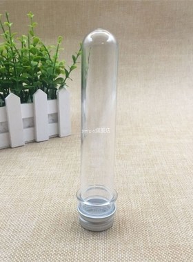Plastic Test Tubes Clear and Transparent Candy Storage Conta