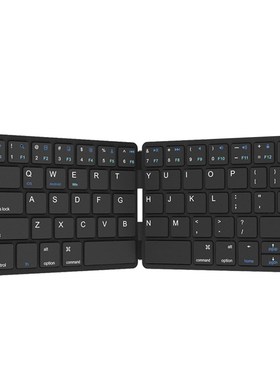 Universal Bluetooth Keyboard Black Foldable Leather Cover O