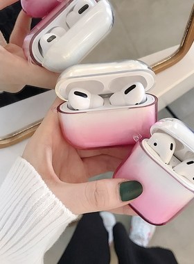 For airpods pro case earphone protective cover cute  gradie
