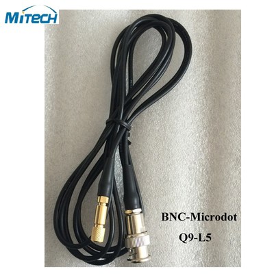 /L5-Q9 BNC Microdot Cable for ltrasonic Flaw Detector